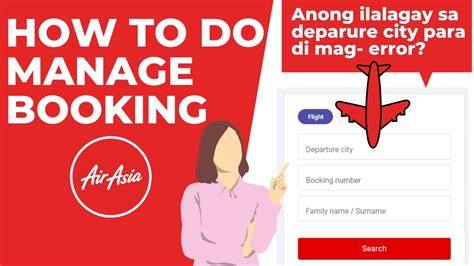 manage booking in airasia
